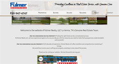 Desktop Screenshot of fulmerrealty.com